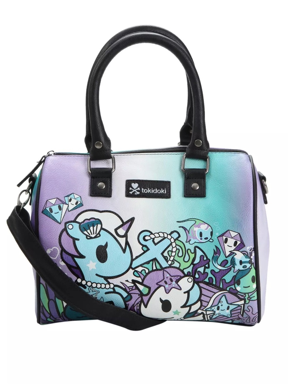 Loungefly Tokidoki Mermicorno Barrel Bag Purse